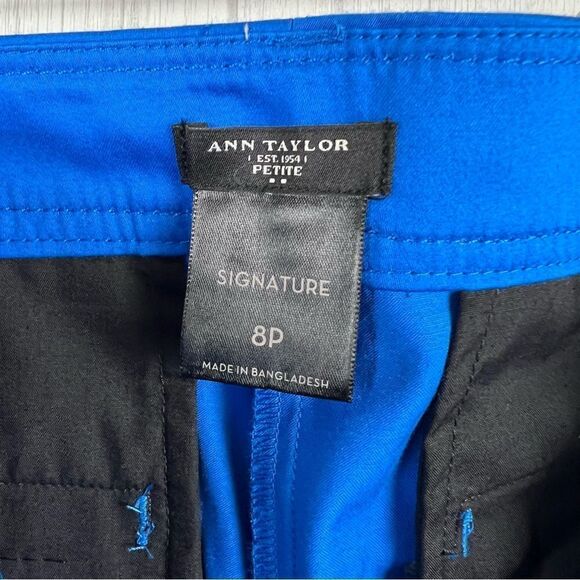 New Ann Taylor Short Blue Size 8 Petite - Picture 3 of 4